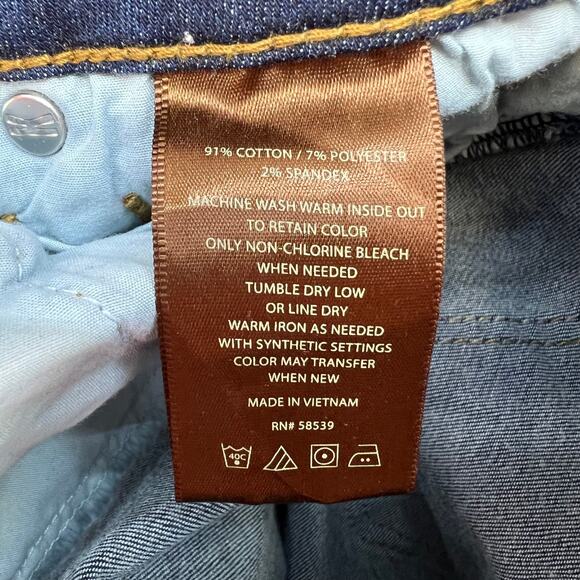 Kut from the Kloth Jeans Women's 6S Blue Toothpick Skinny Classic Minimalist - Picture 11 of 16